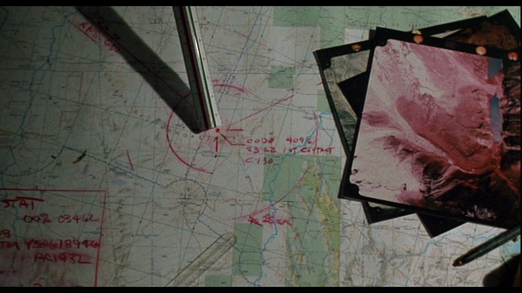 Commando's map / La carte du commando