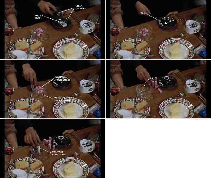 Kitchen table / La table de la cuisine Kitchen table / La table de la cuisine