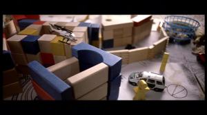 Home-made 3D model / Maquette 3D artisanale