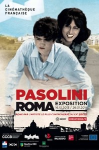 Affiche de l'exposition "Pasolini Roma" (copyright Cinémathèque française, 2013) Image3