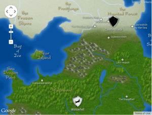 Westeros et Essos map / Carte de Westeros et Essos (Tower of the Hand))