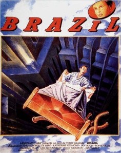 Affiche du film "Brazil" (Copyright Embassy International Pictures et Universal Pictures)