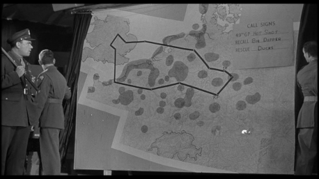 Bomb run on Leipzig planning / Préparation du bombardement de Leipzig