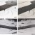 Comparaison des photographies en fonction de la version de l'oeuvre (Annual rings, D. Oppenheim, 1968)